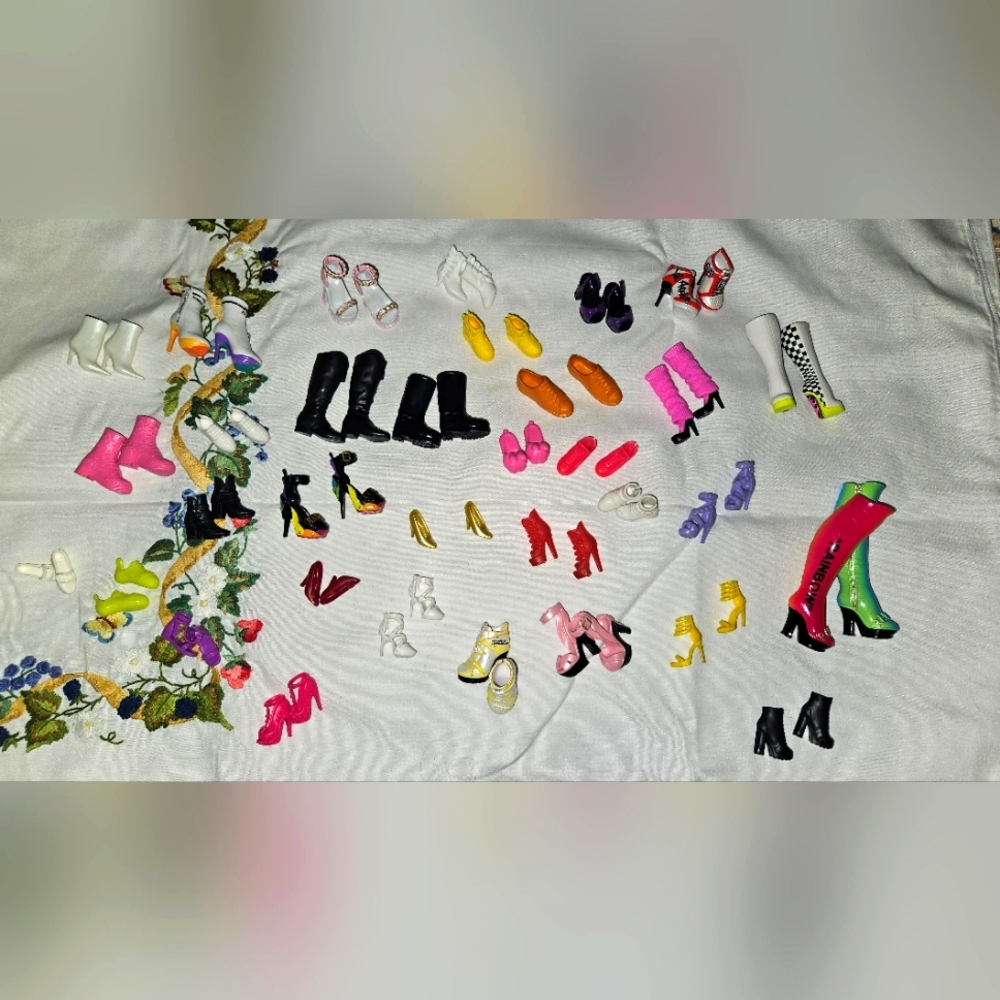 Barbie Shoe Lot